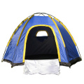 Camping Tenda Dupla Camada Com Rede Hexagonal Automática